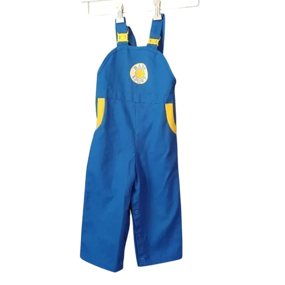 Vintage Struts Baby Sport Jumper Overalls - Size Large